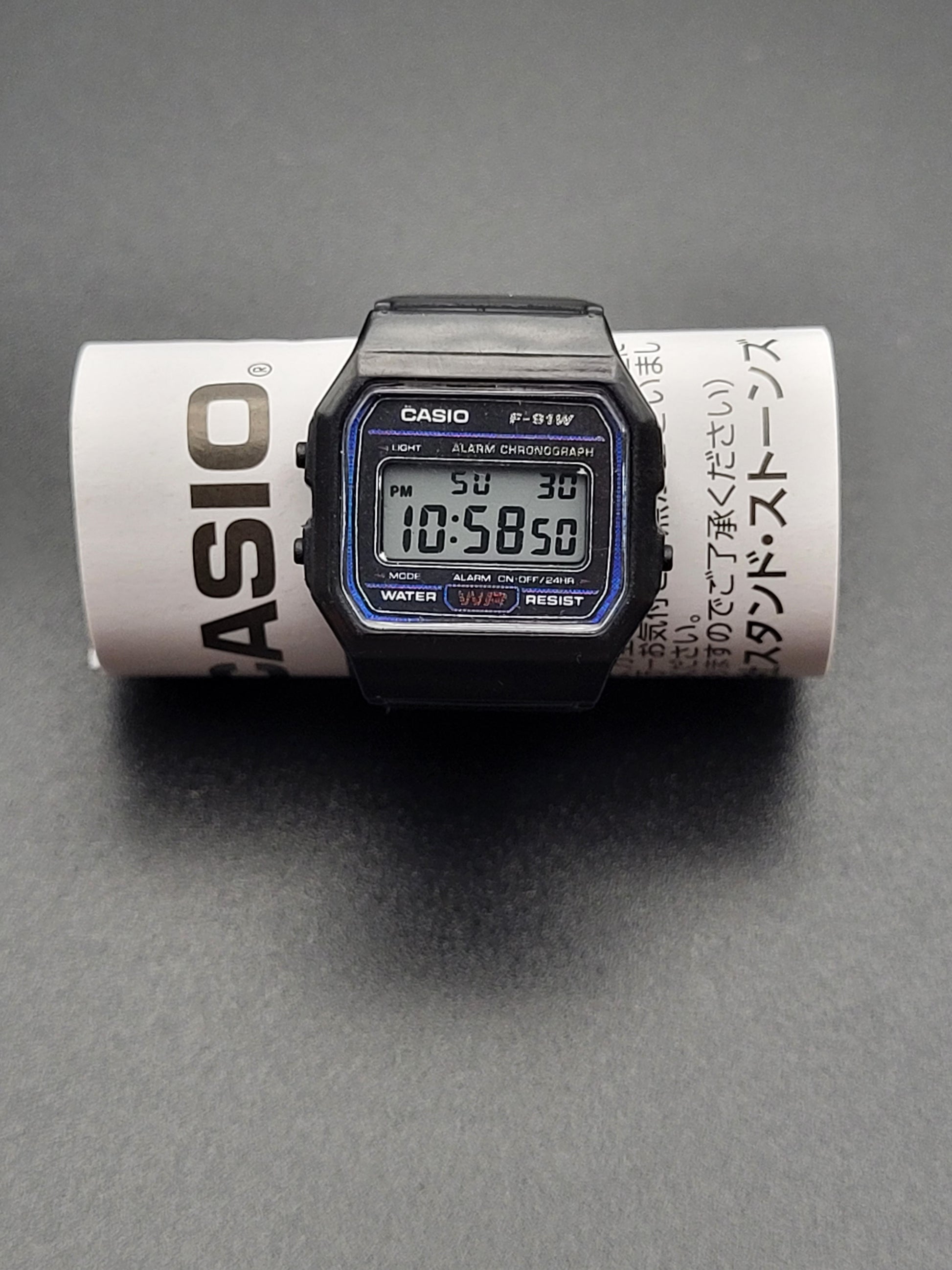 Casio F-91 W-1 Ring - JDM - Red Robin Watches