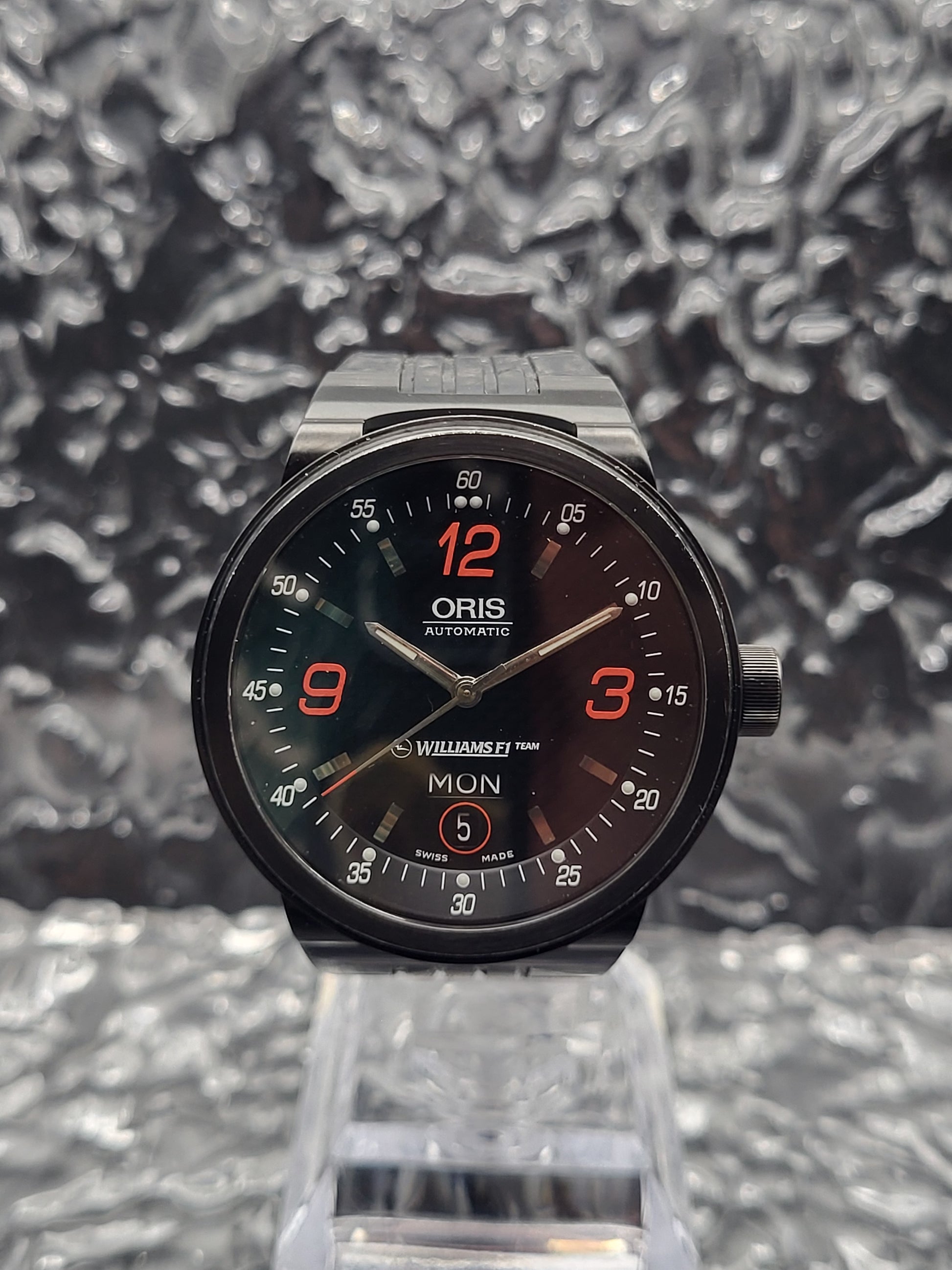 Oris Williams F1 Team - 7560 - Full Set - Automaat - Red Robin Watches