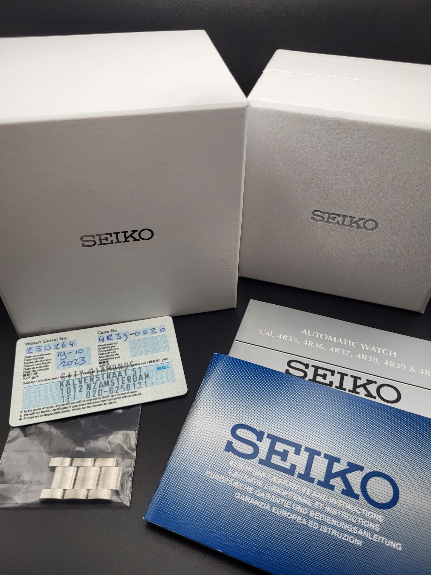 Seiko Presage SSA423J1 'Open Heart' Full Set - SARY189 - Red Robin Watches