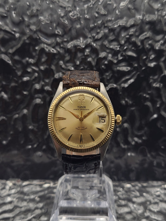 Tudor Price Oysterdate 'Big Rose' 18K Smiley - Red Robin Watches