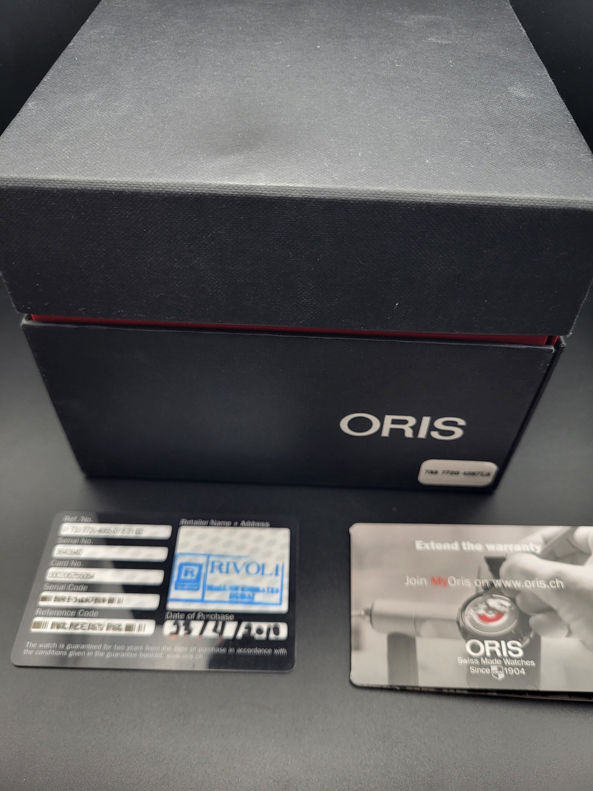 Oris Divers 65 'Sixty-Five' - Ref. 7720 - Full Set - Red Robin Watches