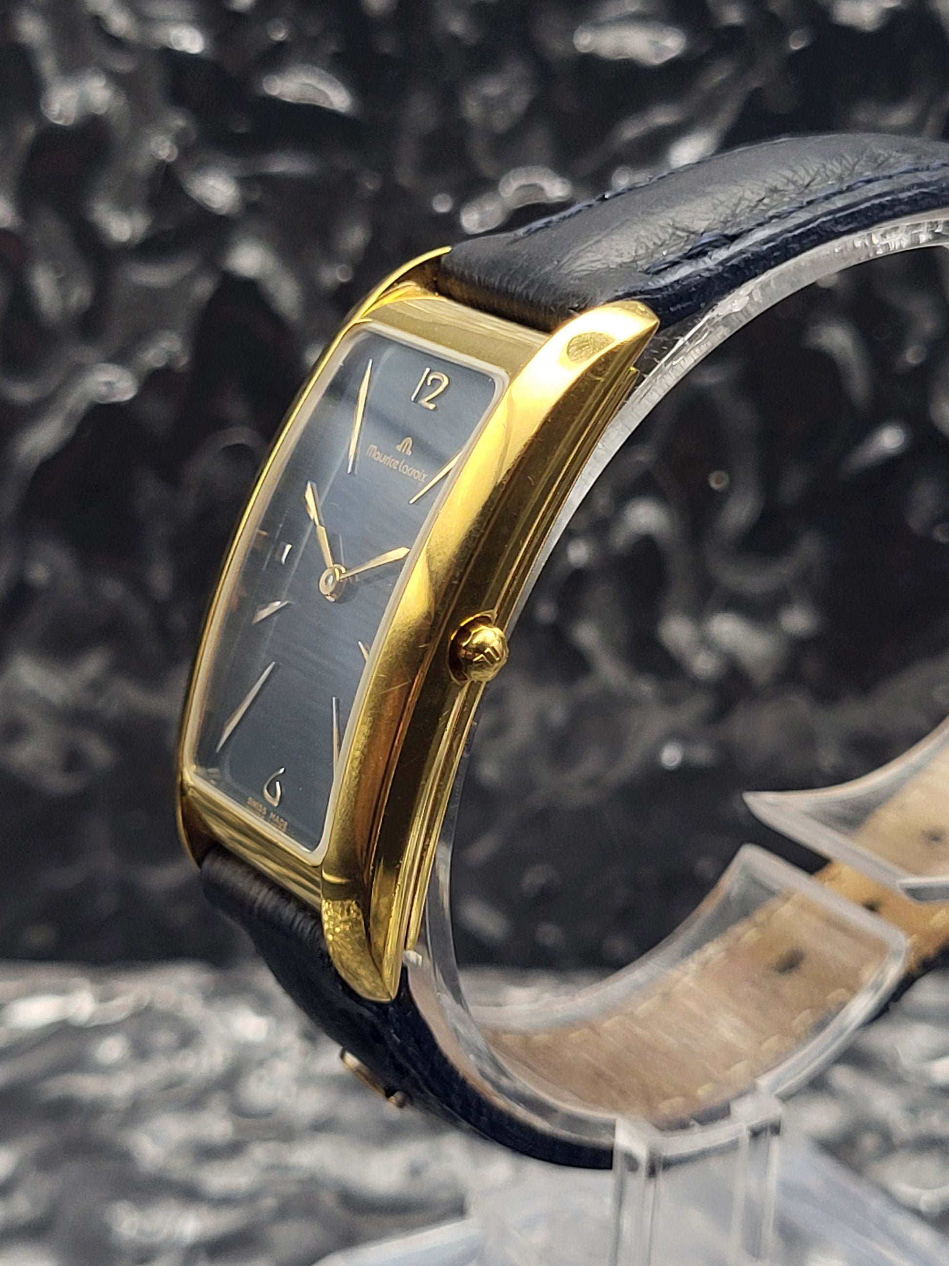 Maurice Lacroix Tank - Ref. 47495 - Gold Plated - Red Robin Watches