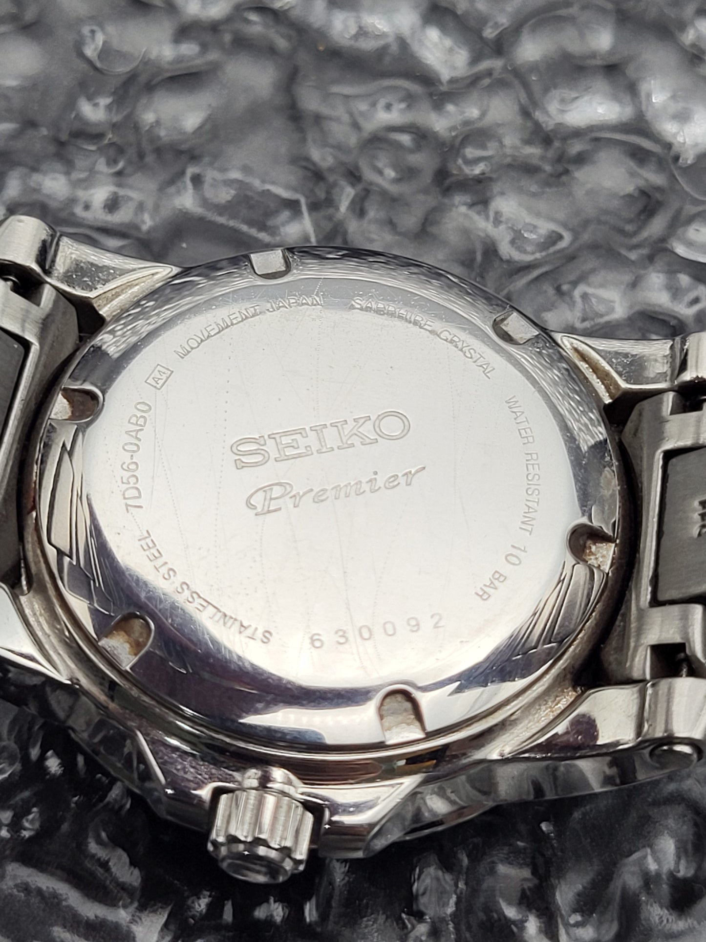 Seiko Premier 7D56-0AB0 // SNP091P1 - Kinetic - Full Set - Red Robin Watches