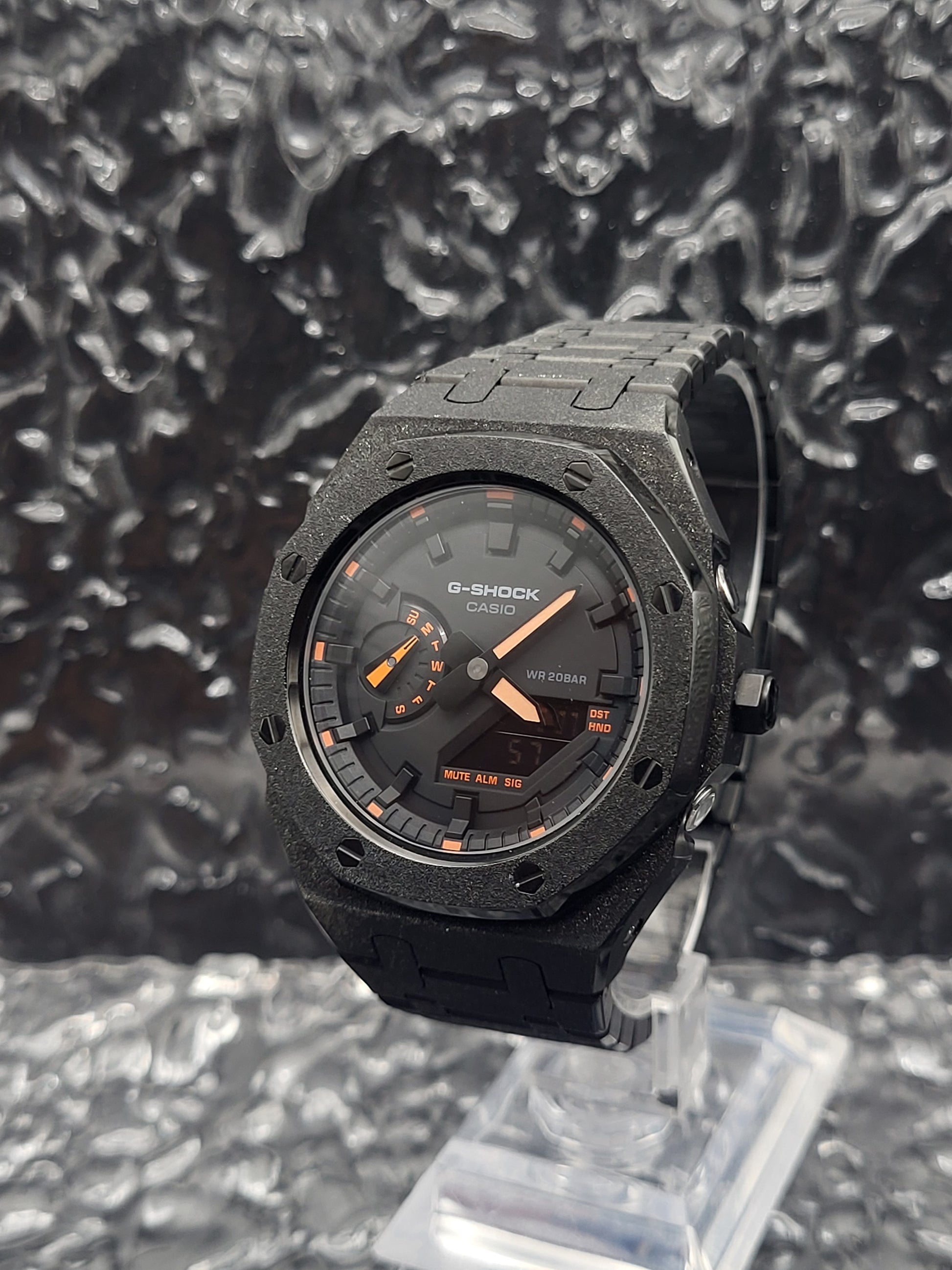 Casio G-Shock 'Casioak' Metaal Mod - Full Set - Red Robin Watches