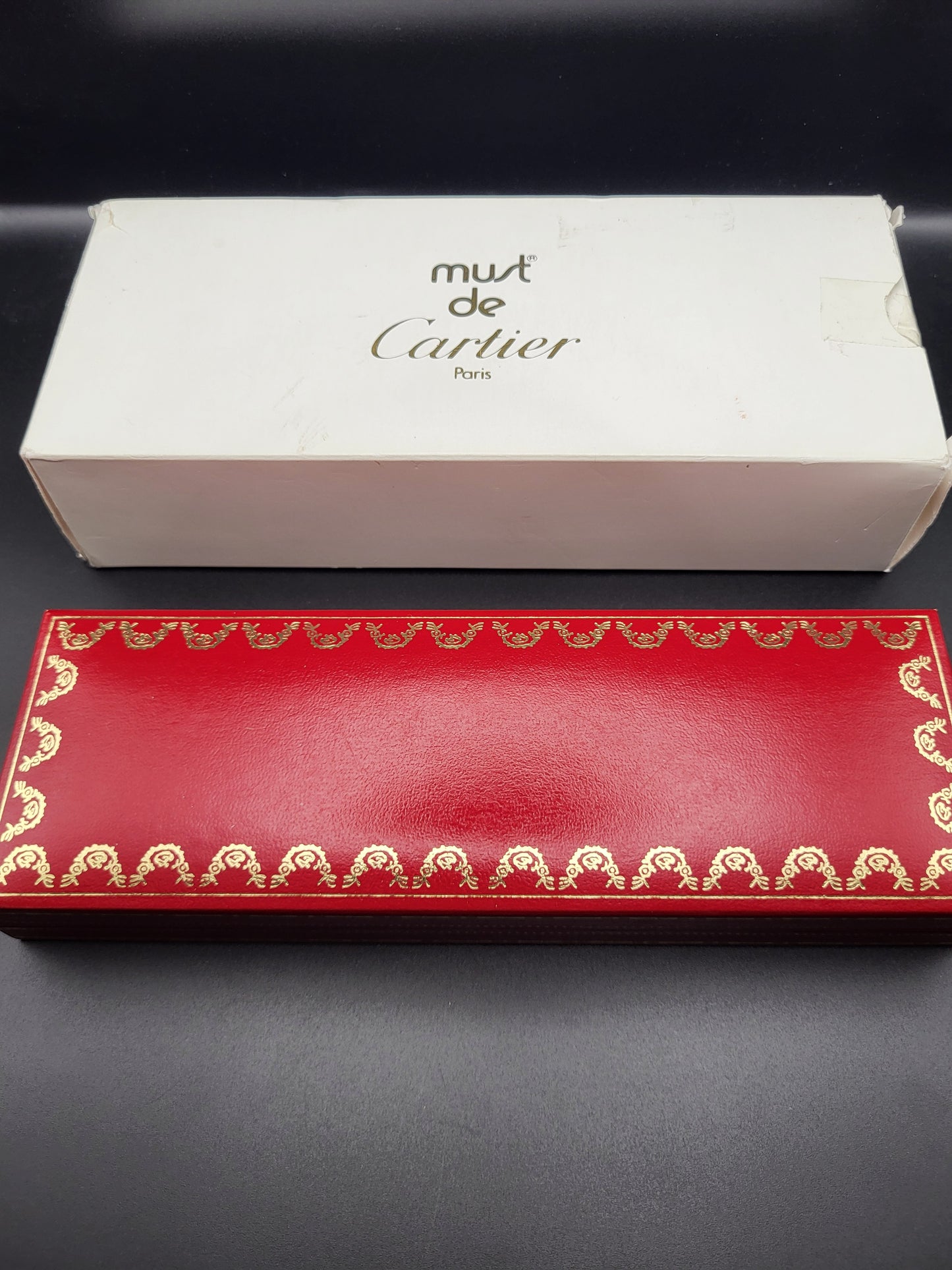 Must de Cartier Santos - Balpen - Met Doos - Red Robin Watches