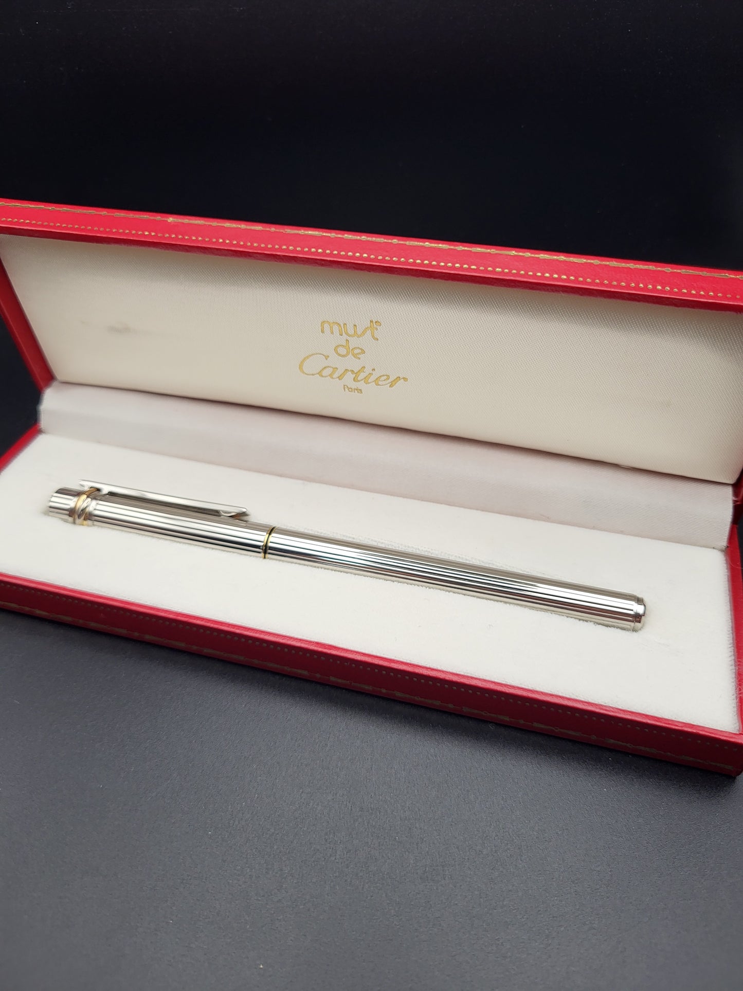 Must de Cartier Trinity - Fountain Pen - Full Set - Red Robin Watches