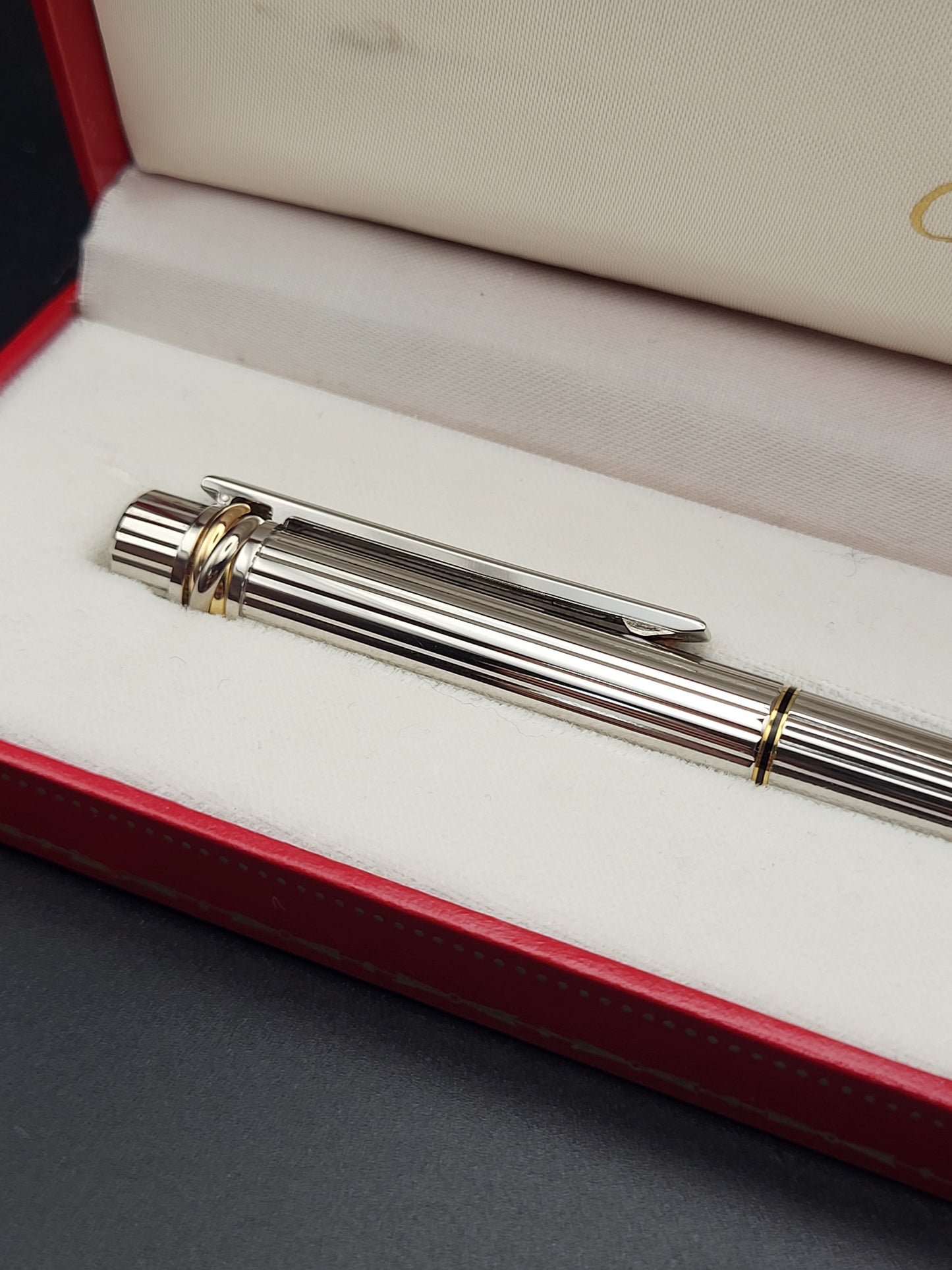 Must de Cartier Trinity - Fountain Pen - Full Set - Red Robin Watches