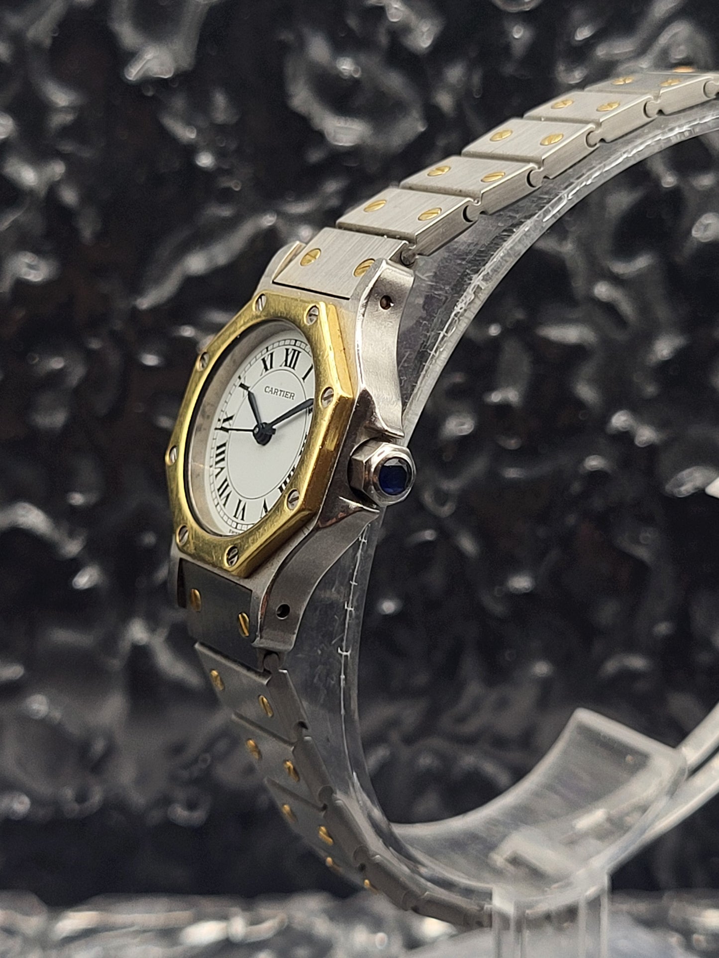 Cartier Santos Octagon - Ref. 0907 - Automaat - Dames