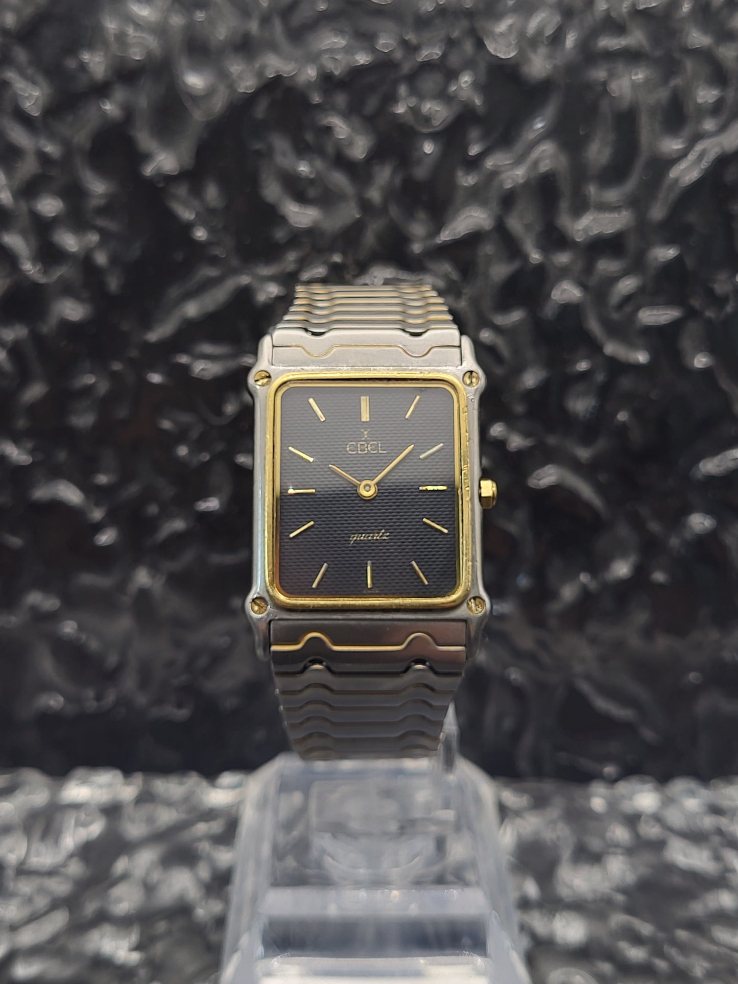 Ebel Tank - Ref. 181902 - Quartz - Goud en Staal