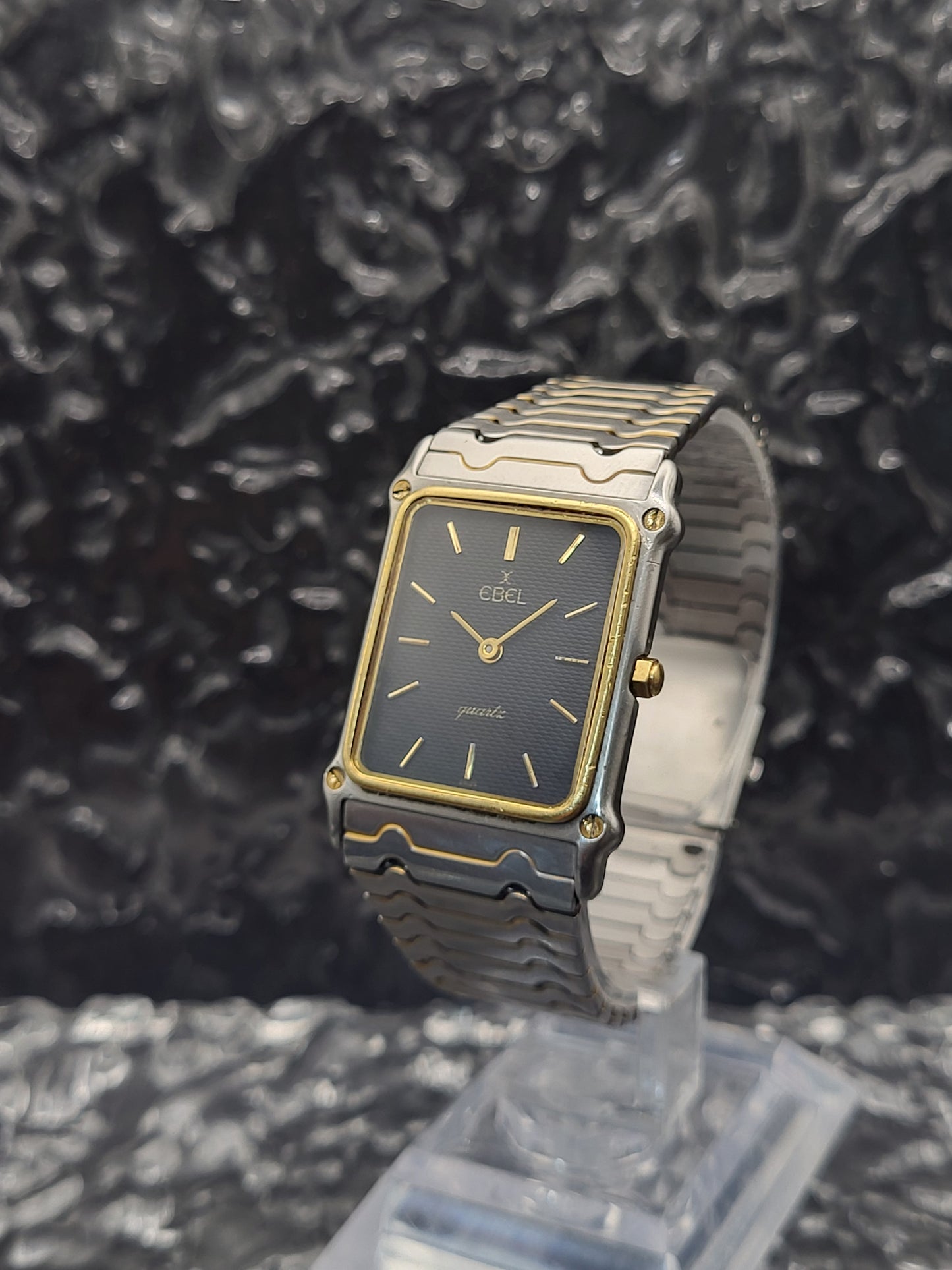 Ebel Tank - Ref. 181902 - Quartz - Goud en Staal