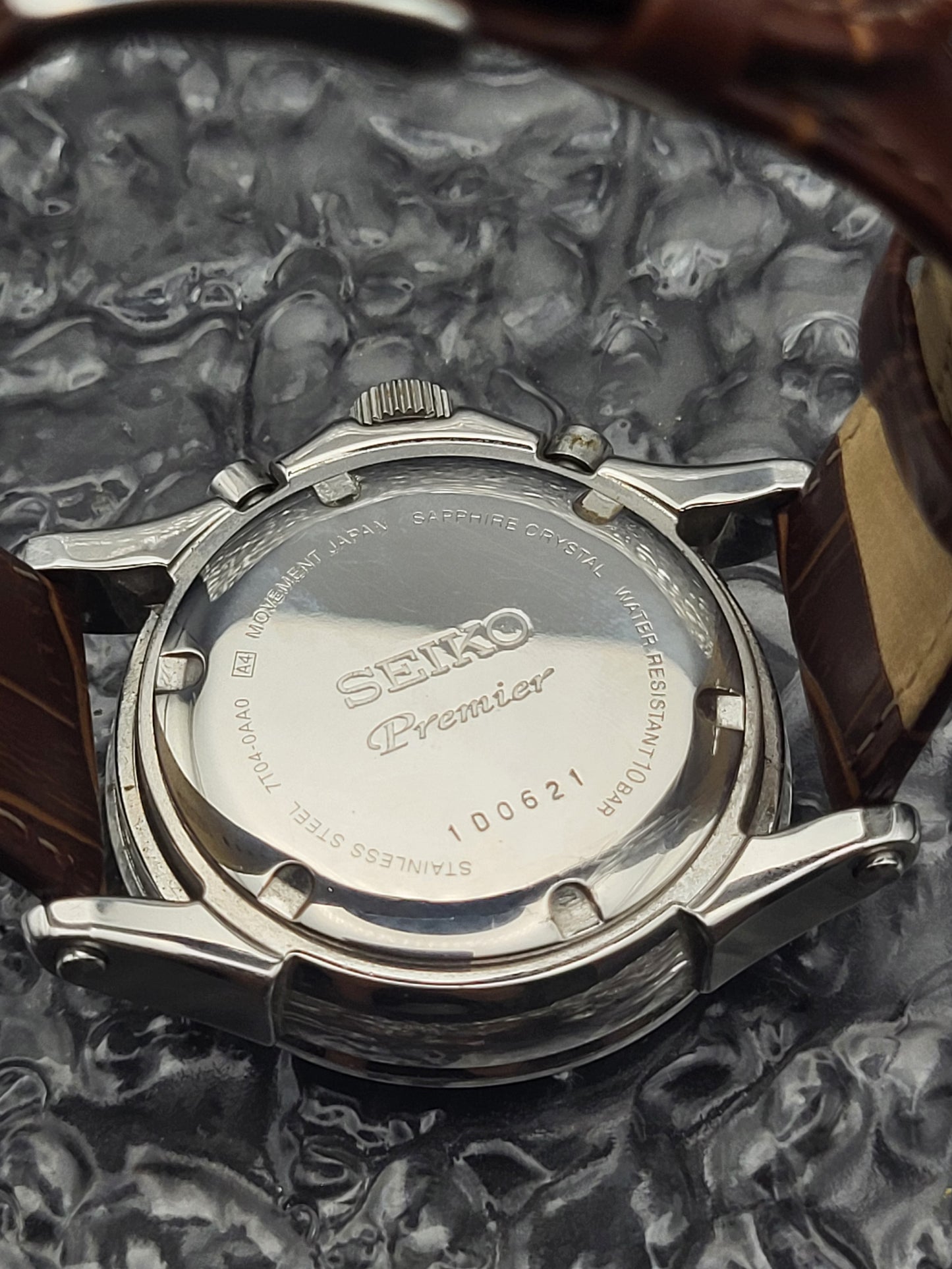 Seiko Premier 7T04-0AA0 - Full Set - Chronograaf - Quartz