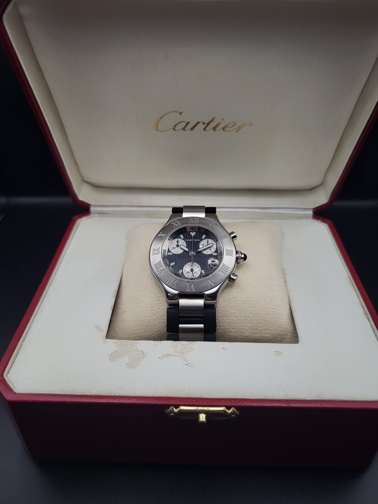 Cartier Must 21 - Chronoscaph - Ref. 2424 - Datum - Quartz