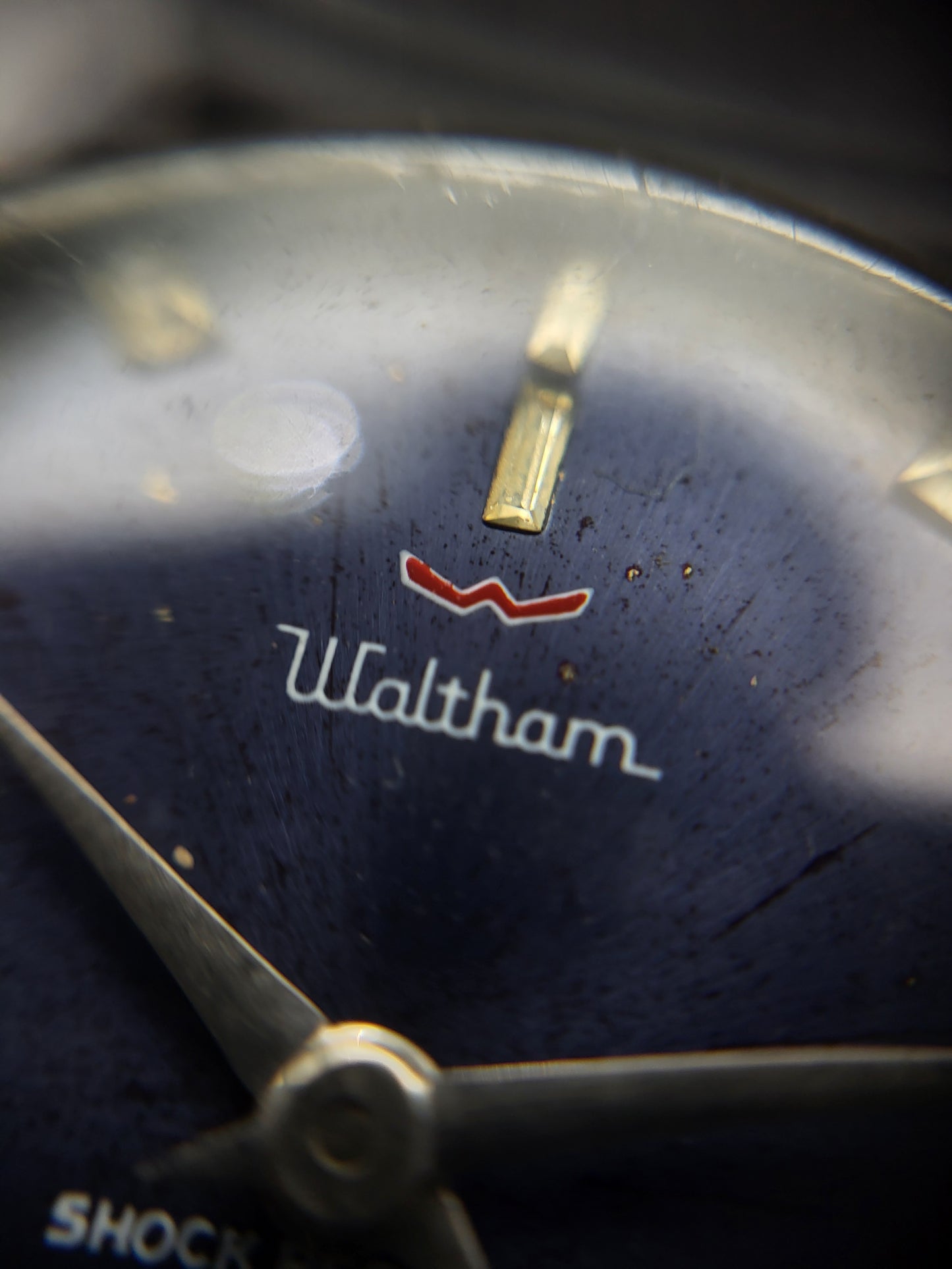 Waltham Sub Second - Handwinder - Sunburst