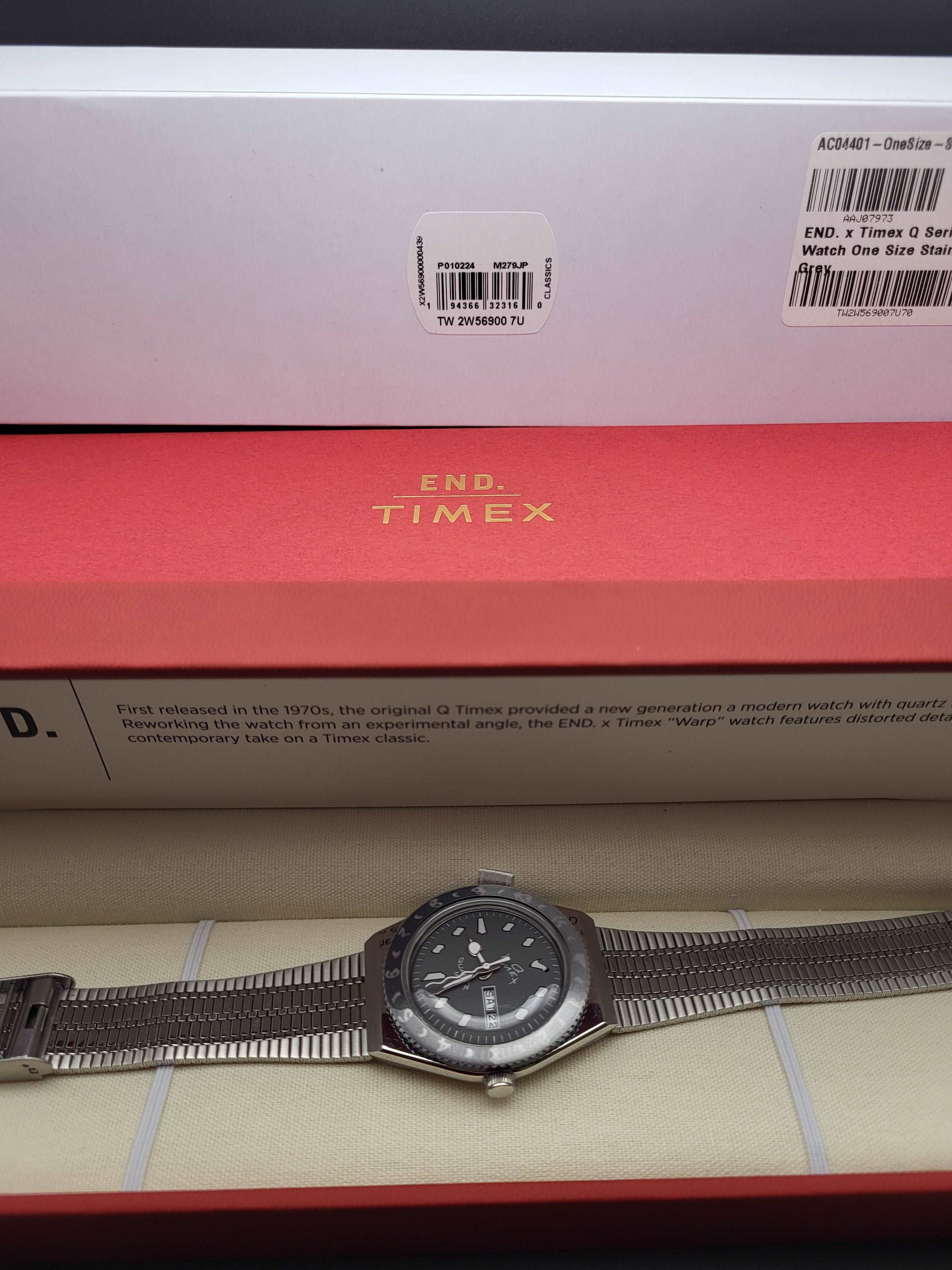 Timex X END Warp - Full Set - Limited Edition - Quartz - Red Robin Watches