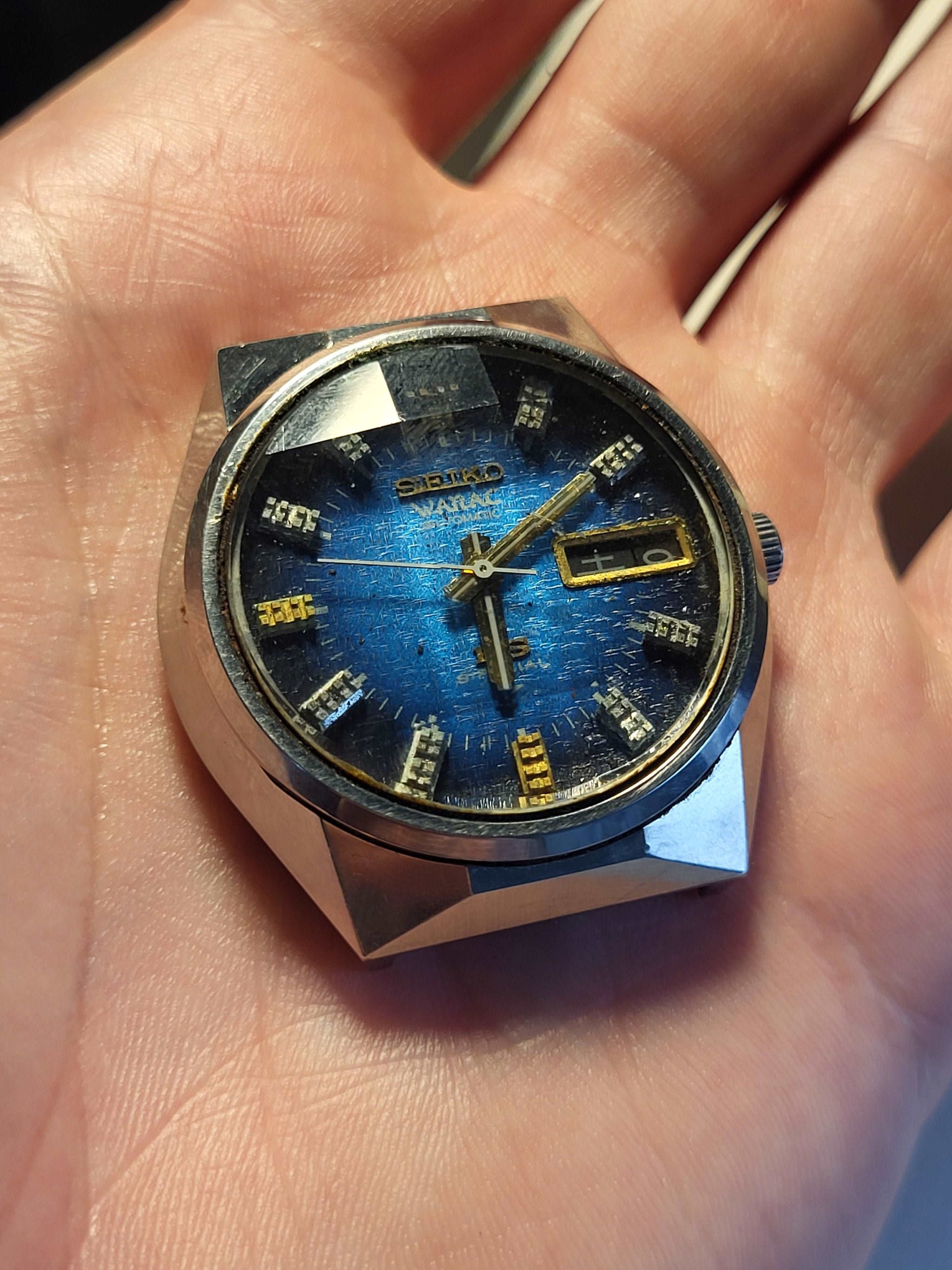 Seiko King Vanac - Ref. 5246-6070 - Kanji JDM - Blauw - Red Robin Watches