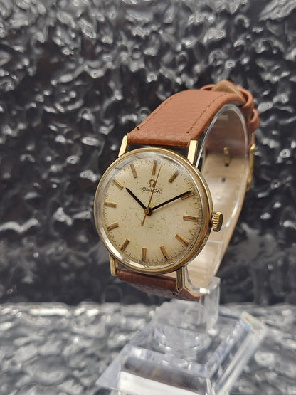 Omega Cal. 601 - Ref. P6313 - 10k GF - Patina - Handwinder - Red Robin Watches