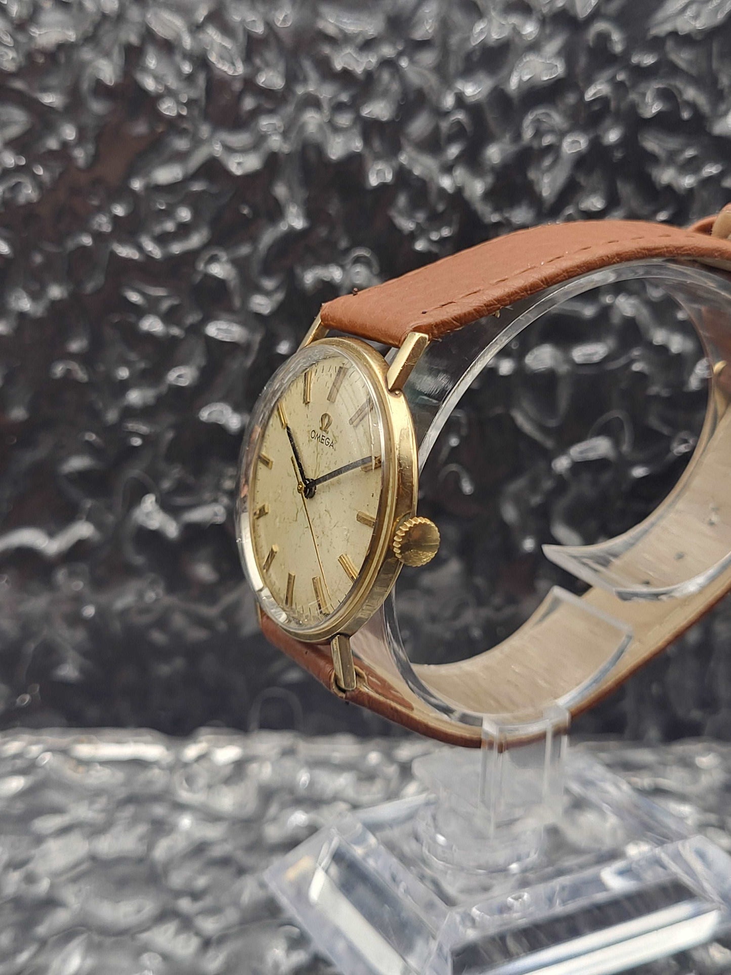 Omega Cal. 601 - Ref. P6313 - 10k GF - Patina - Handwinder - Red Robin Watches