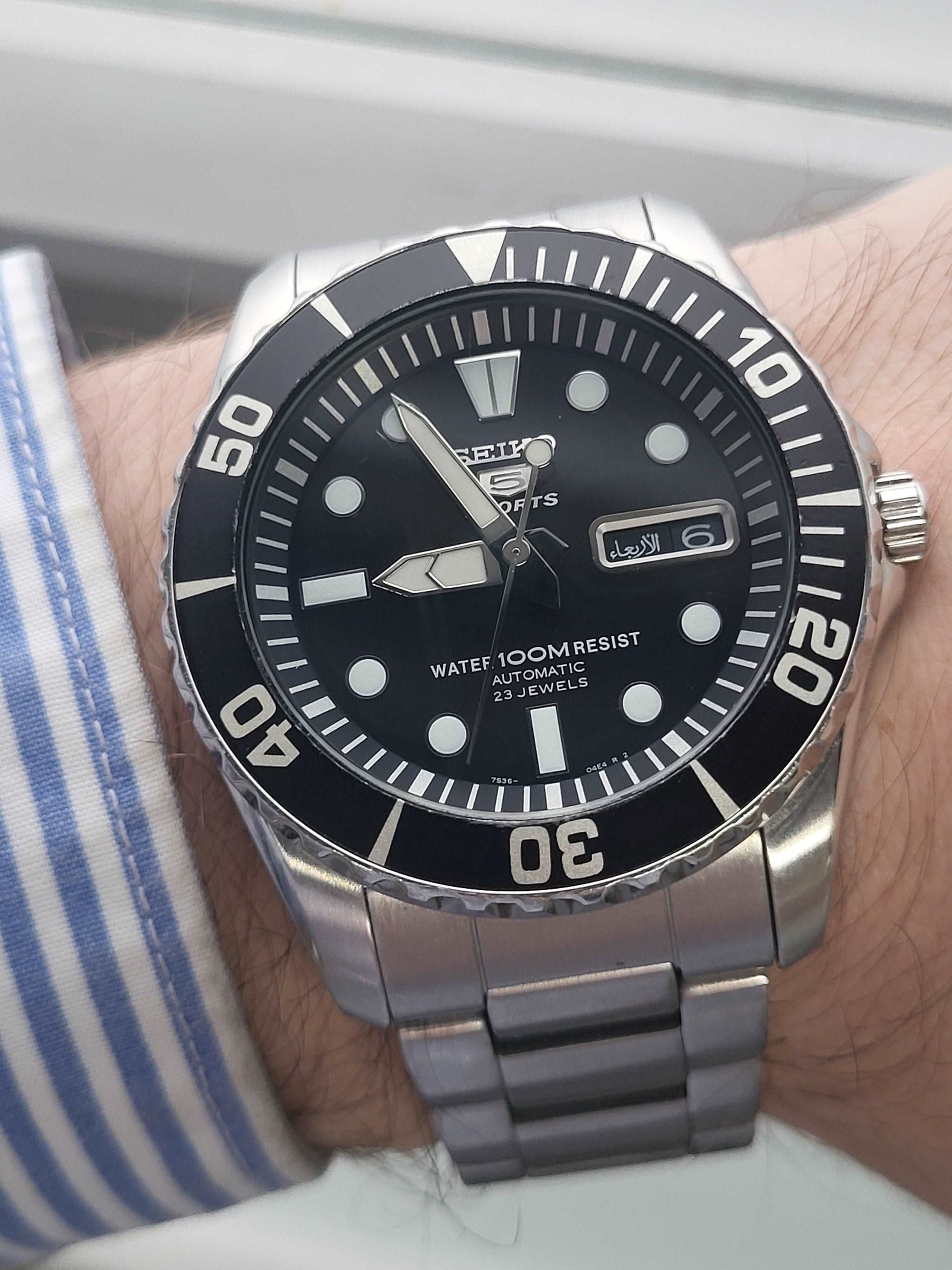 Seiko 5 Sports ‘Sea Urchin’ - Ref. SNZF17K1  - Automaat - 7S36-03C0