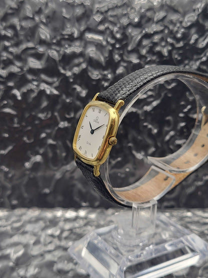 Omega DeVille - Ref. 595.3111 - 18K Goud - 750 - Quartz