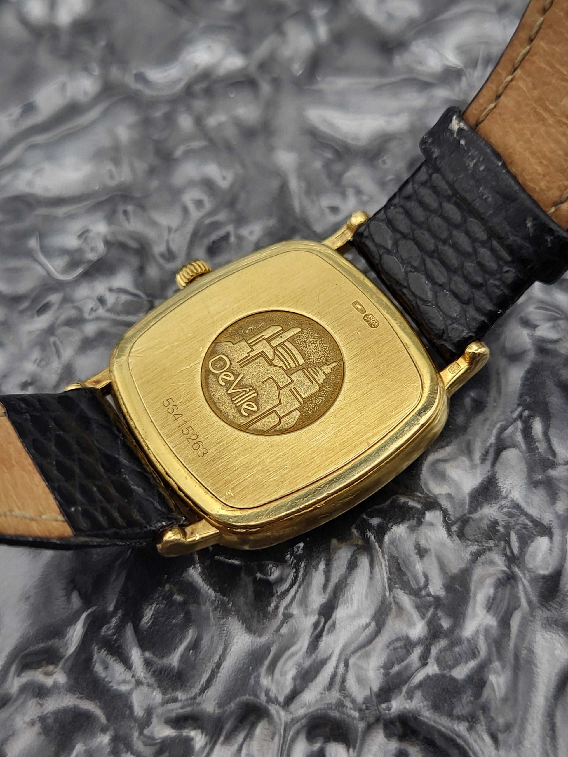 Omega DeVille - Ref. 595.3111 - 18K Goud - 750 - Quartz