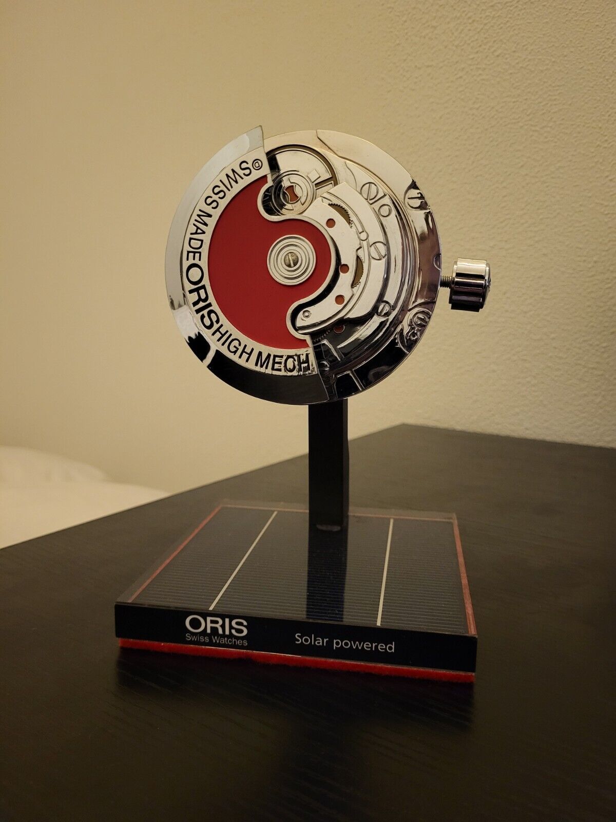 Oris Watches Solar Powered Juweler Display - Working Movement - Red Robin Watches