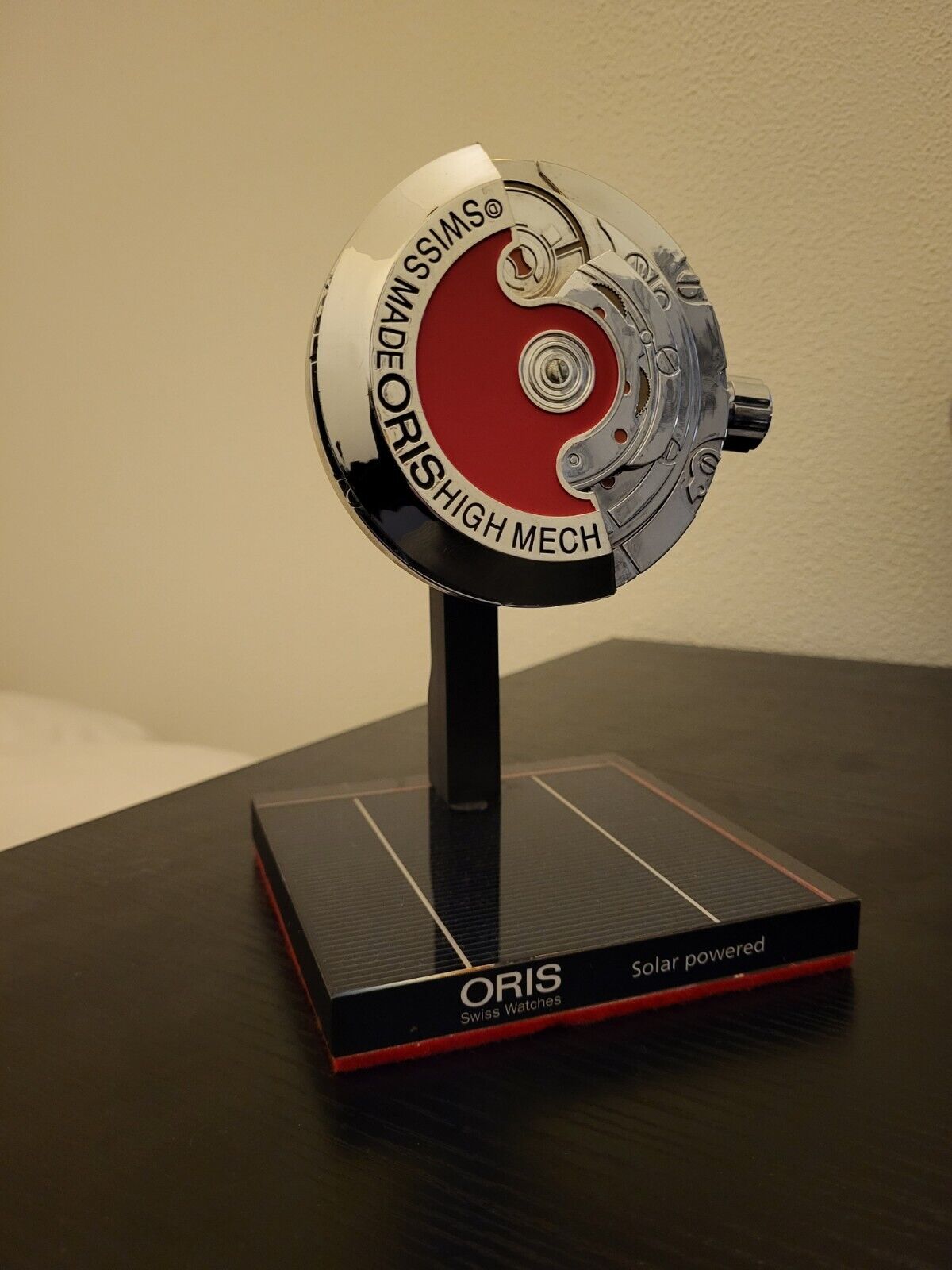 Oris Watches Solar Powered Jeweler Display Working Movement